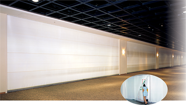 Fire-resistant and smoke-proof curtain Sansilica II.