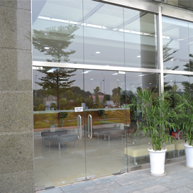 Glass & Stainless Steel Partition